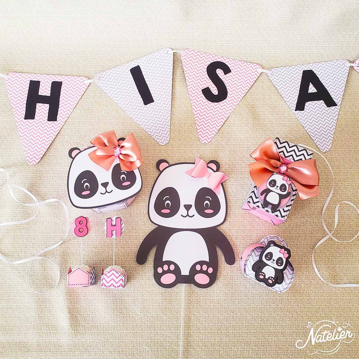 Kit Festa Panda - básico