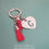 Miniatura: Portachiavi cuore con lettera