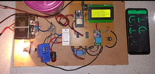 IoT transformer health monitoring System