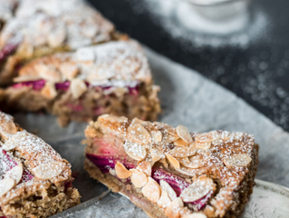 Strawberry Rhubarb Cake
