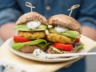 Family-Friendly Veggie Burgers
