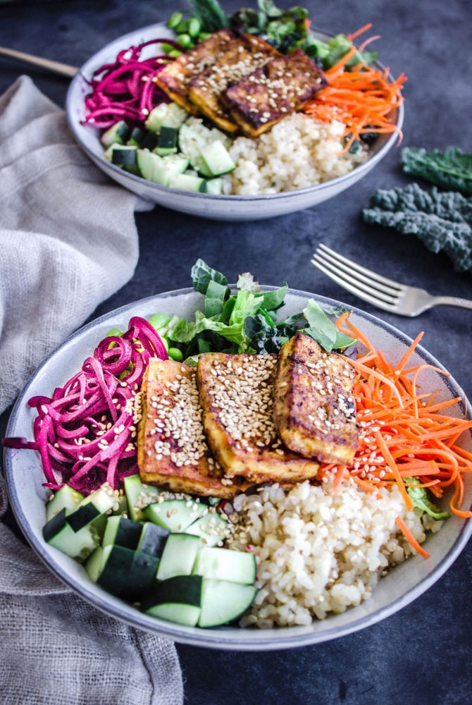 Buddha Bowls with Tofu