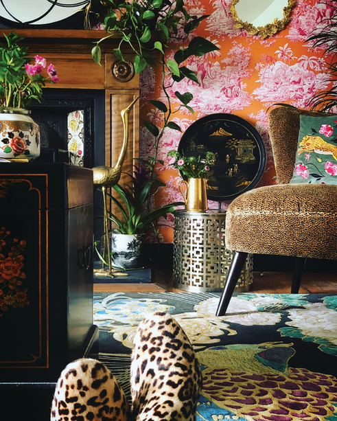 Eclectic Glamour, Color, Patterns, Layers and Texture