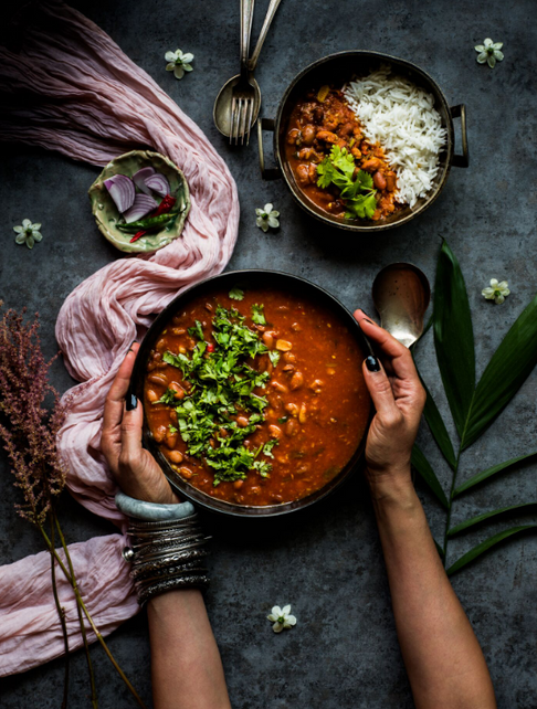 Brajma/Borlotti Bean Curry