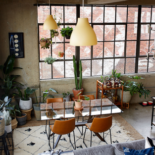 Loft Living in Knoxville: Retro-inspired, Collected & Eclectic