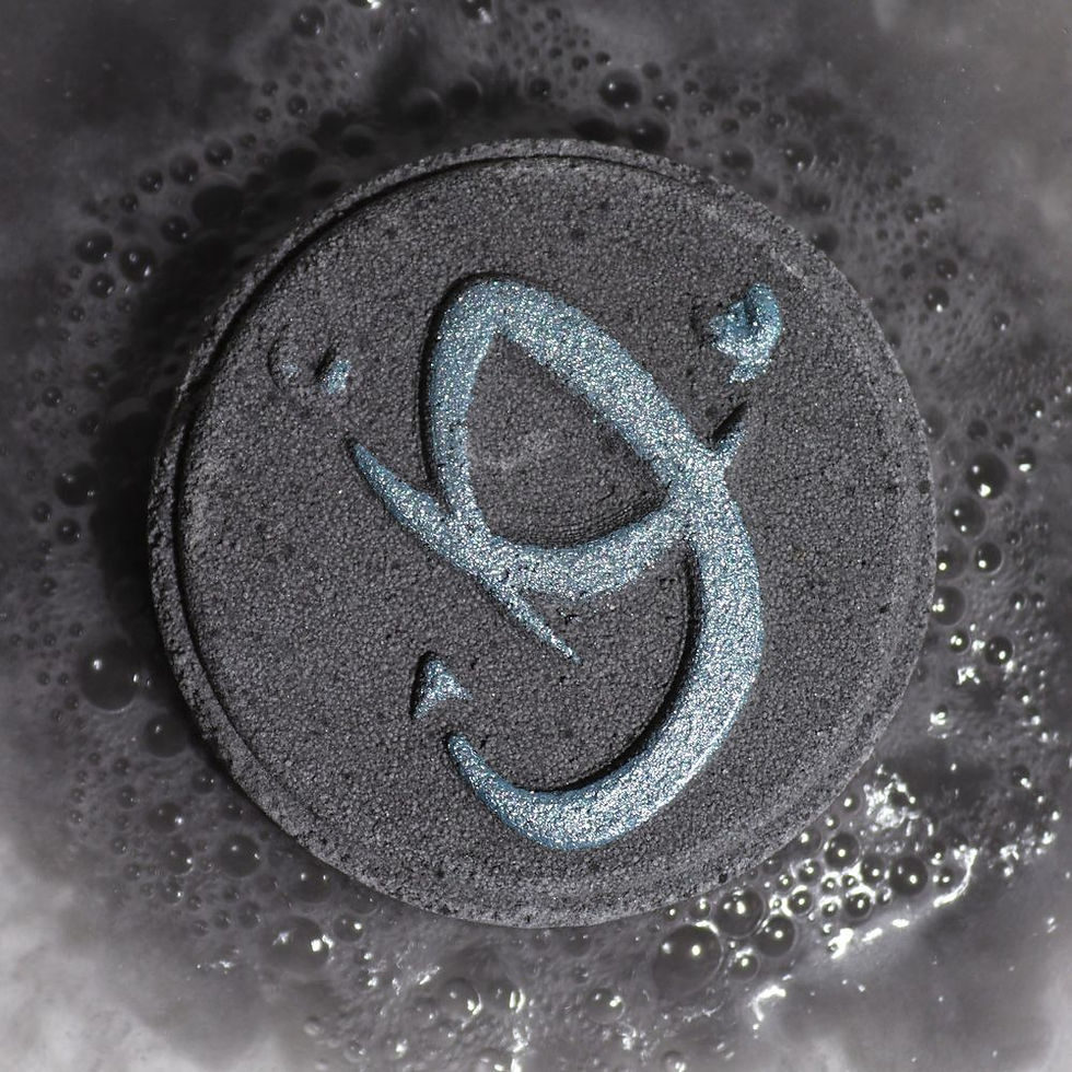Set of Zodiac Bath Fizzers with Horoscope - Scorpio