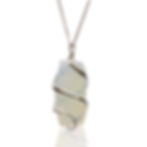Cascade Wrapped Gemstone Necklace
