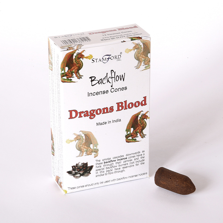 Backflow incense cones