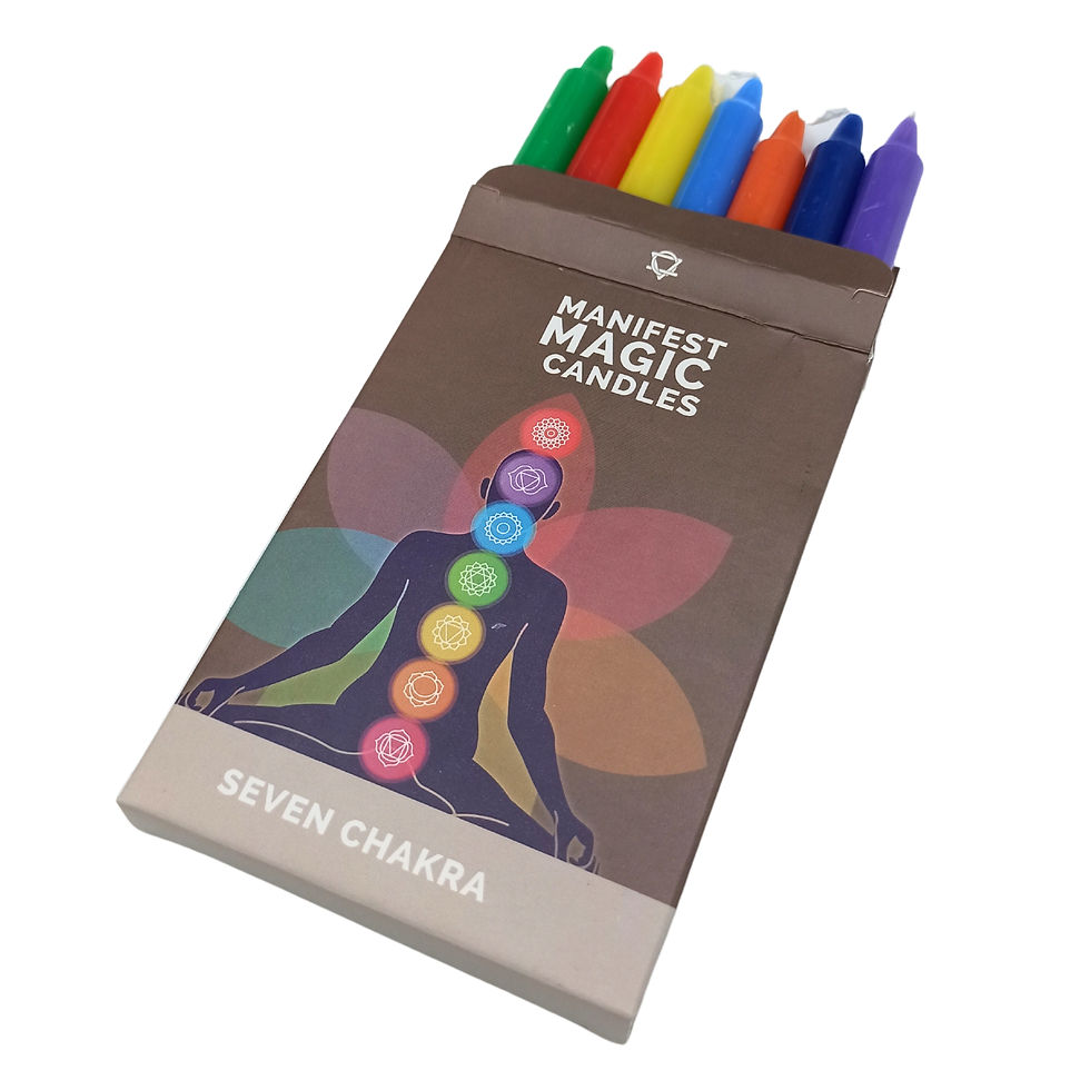Thumbnail: Seven Charkra Manifest Candles
