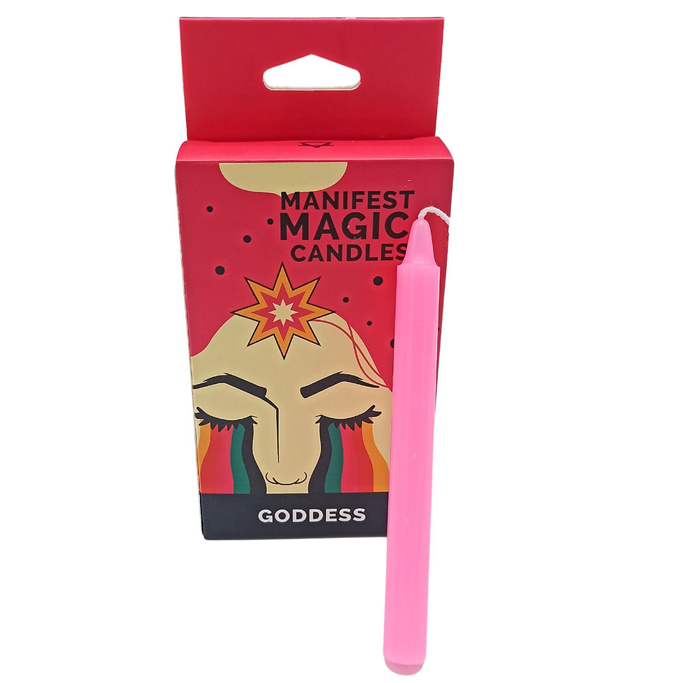 Thumbnail: Goddess Pink Manifestation Candle