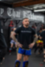 Liam Harrison at MTK Gym for a muay thai seminar