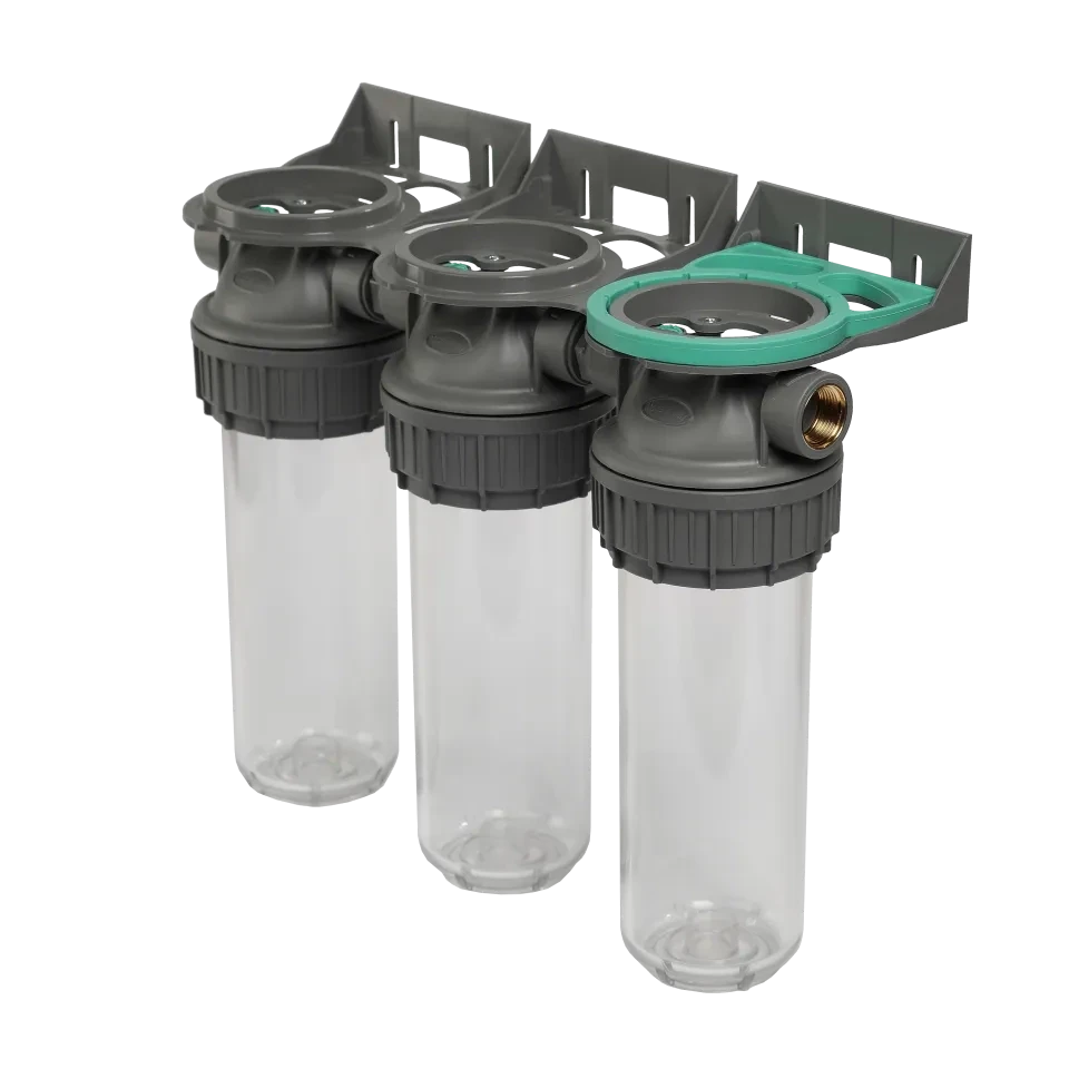 Miniature : PURIFICATEUR ECO TRIPLEX 9" ¾ bol PET transparent ¾- ¾"