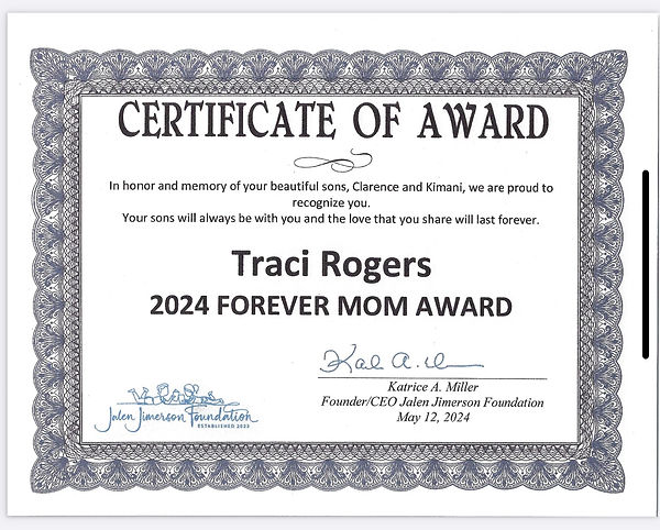 JJF 2024 Forever Mom Award Certificate ROGERS.jpg
