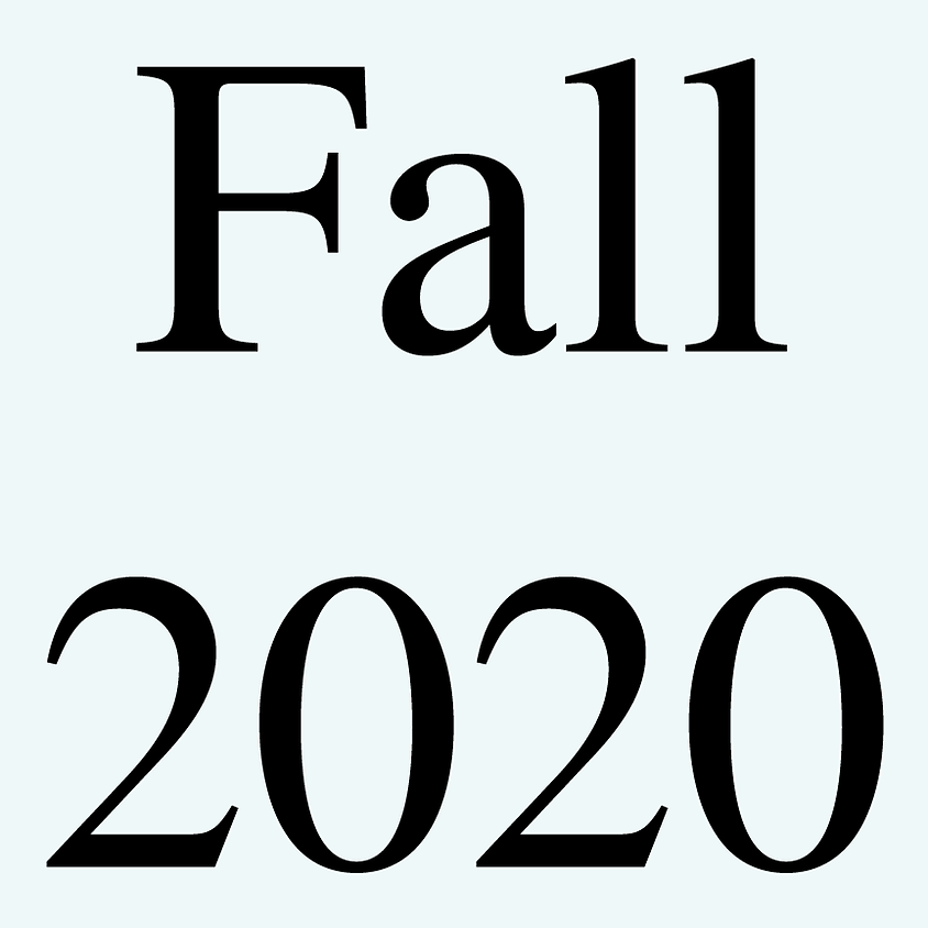 Fall 2020 Programming Forthcoming