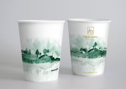 Green Tea Cup Mockup