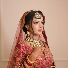 Model showcasing our signature Bridal Makeup.