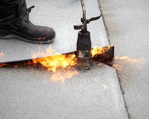 Roofing Torch Application in Amarillo