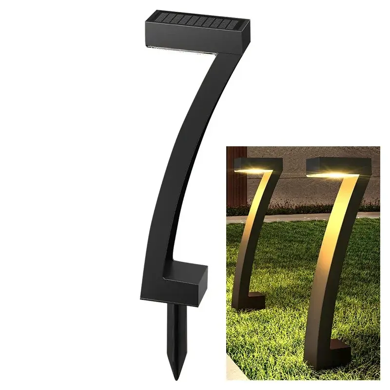 Miniatura: 4/8 Pcs Solar LED Light Garden Lights Outdoor Lighting IP65 Waterproof Lawn Path