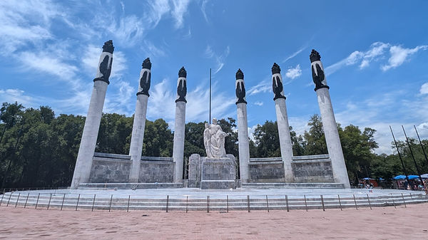 monument niños heroes in park chapultepec mexico stad
