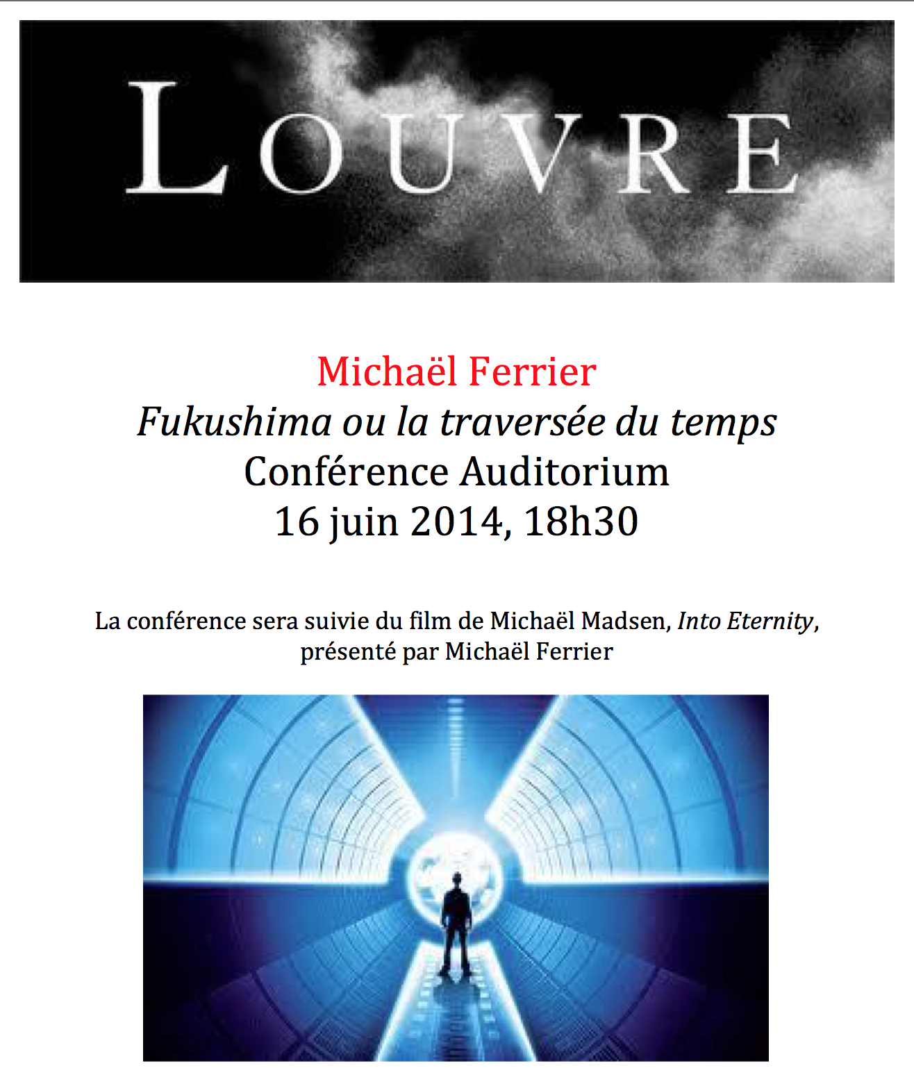 M. Ferrier au Louvre, 2014