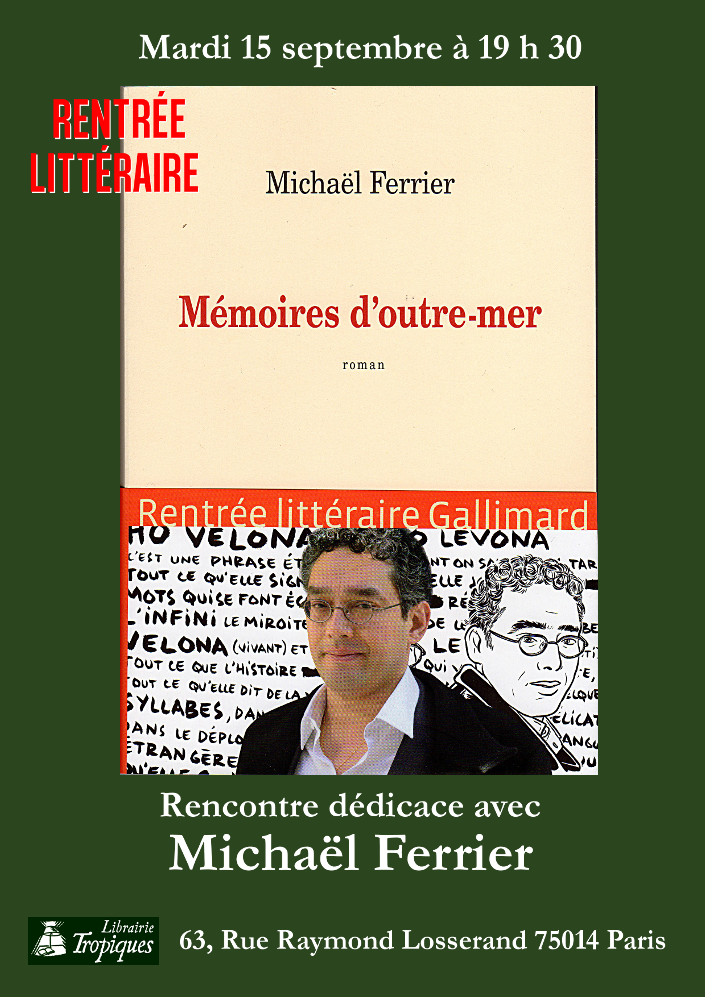Dédicace Librairie Tropiques