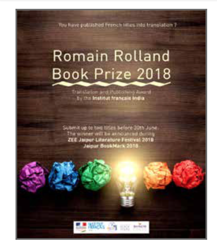 Romain Rolland Book Prize 2018