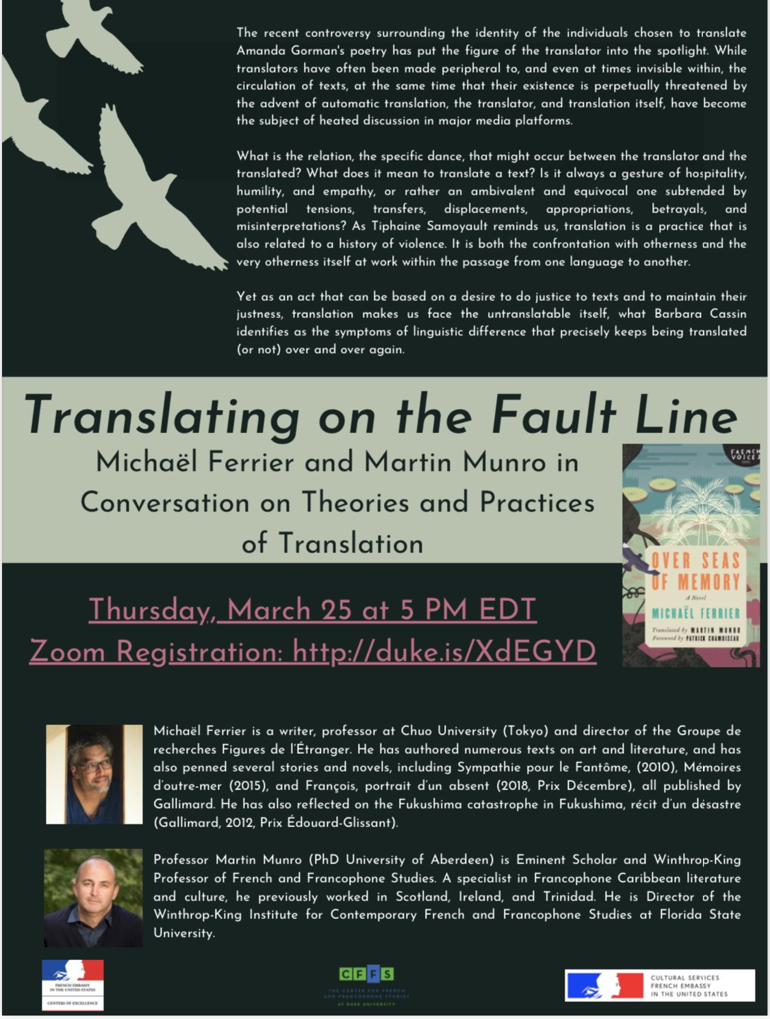 Translating on the Fault Line