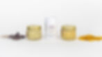 baby on the way skincare set of baby balm, belly balm, and diaper powder with dried lavender and calendula