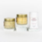 baby on the way skincare set of baby balm, belly balm, and diaper powder