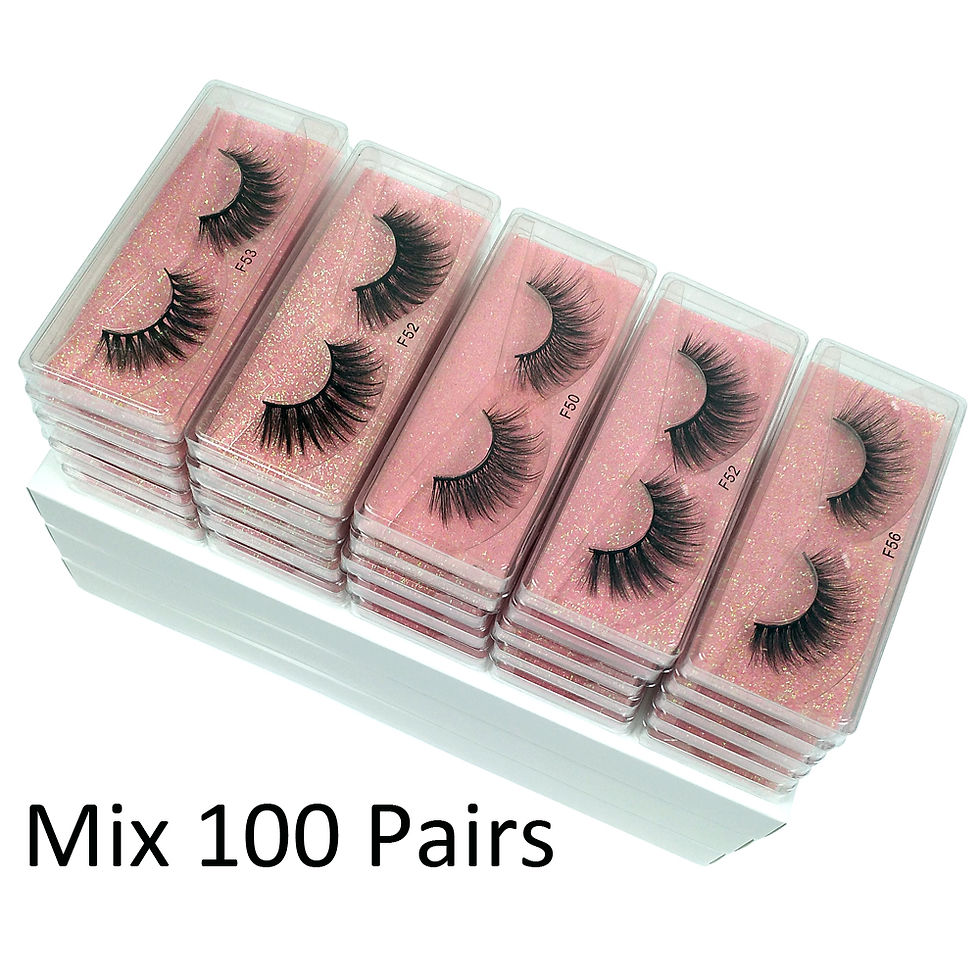 Miniatură: Lashes Bulk Mink Lashes Natural Mink Eyelashes Fluffy False Eyelashes 