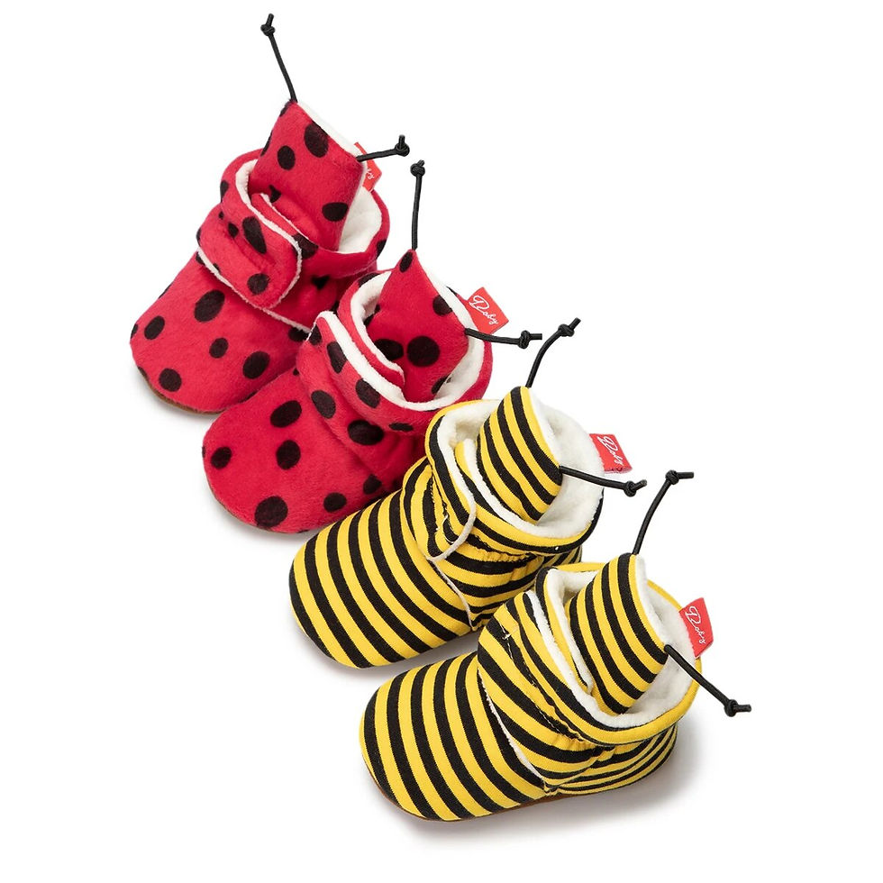 Hình thu nhỏ: Newborn Baby Boy Girl Soft Fleece Booties Infant Slippers Socks Shoes
