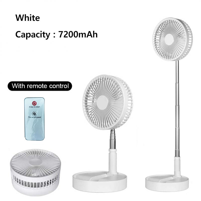 Thumbnail: Portable Folding Fan Floor Low Noise Fan For Outdoor Home