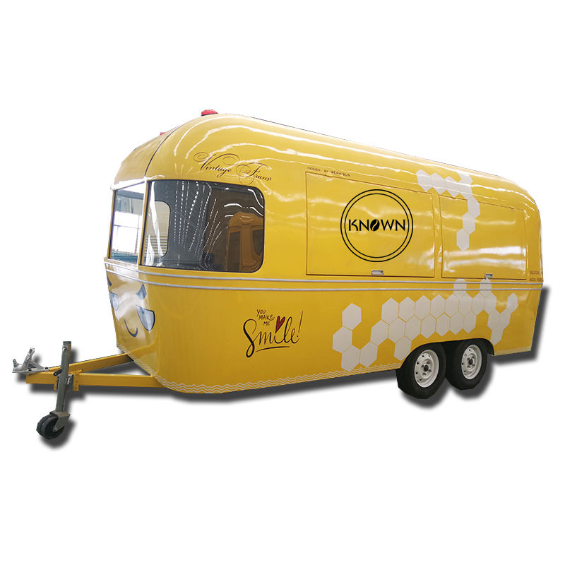 Miniature : Mobile food trailer for snack fast food cart/truck/trailer 
