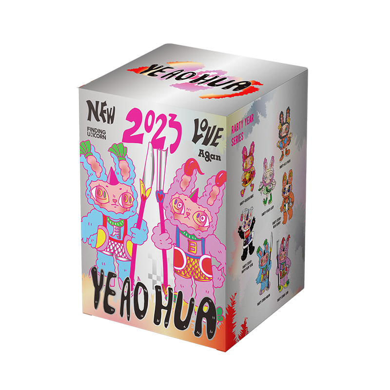 Hình thu nhỏ: Finding Unicorn AGAN-YEAOHUA RABTY YEAR SERIES Blind Box Mystery Collectible