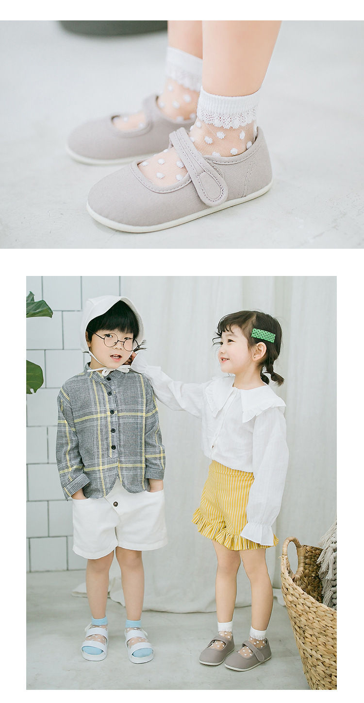 Hình thu nhỏ: Baby Girls Socks Breathable Kids Short Ankle Lace Princess Mesh Socks For 0-8