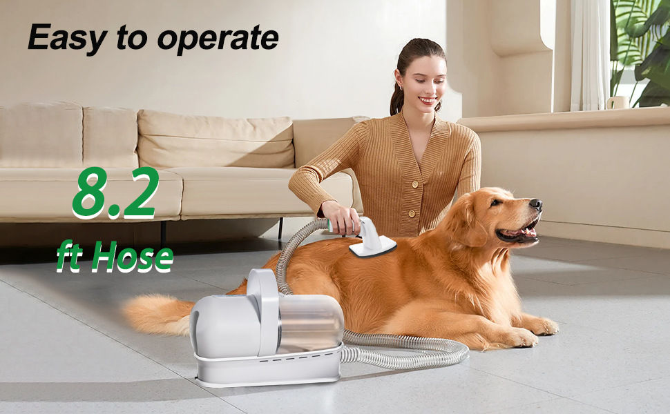 Thumbnail: Multi-functional Pet Grooming Device 7-in-1 Dog Cat Kit Cross-border Vacuum