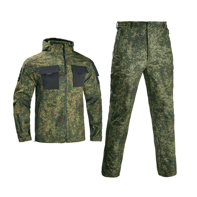 Thumbnail: Tactical Suit Warm Jacket and Pants Outdoor Hiking Parka Waterproof Hunting