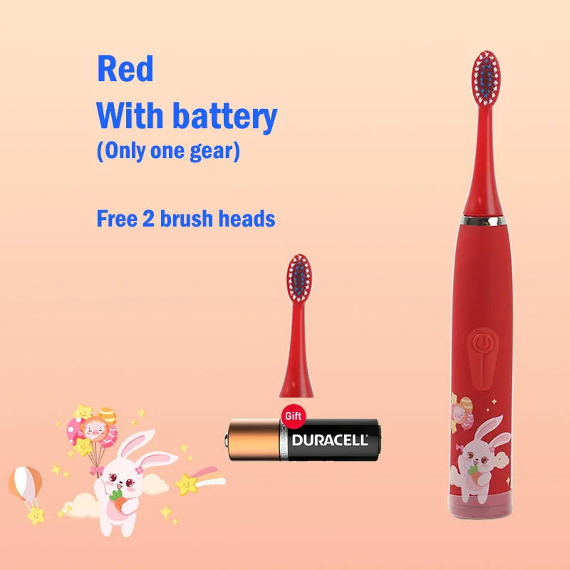 Miniatura: Electric Toothbrush Rechargeable Colorful Cartoon Brush 