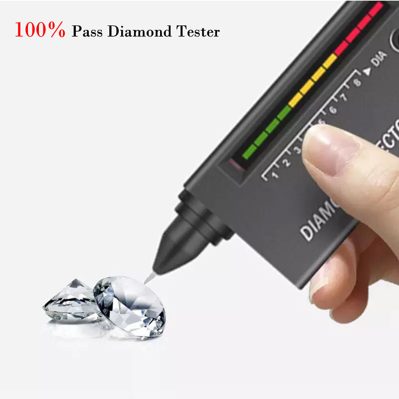 الصورة المصغرة: 18k Yellow Gold Stud Earrings Women 14k Bezel Stetting 6mm Moissanite Earrings 