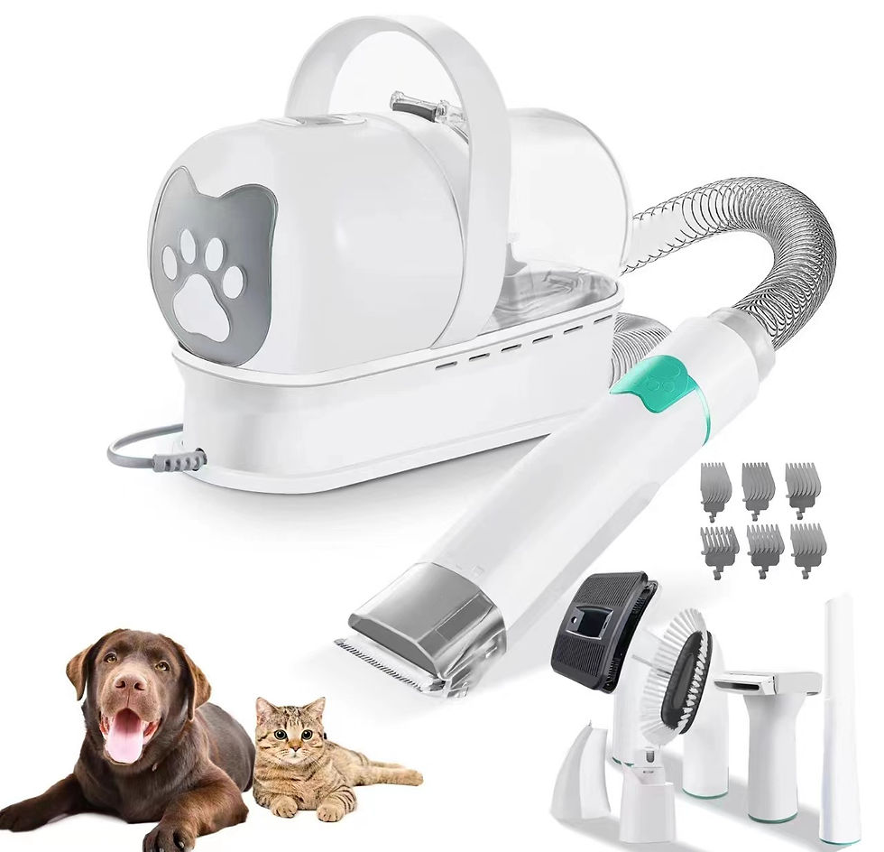 Thumbnail: Multi-functional Pet Grooming Device 7-in-1 Dog Cat Kit Cross-border Vacuum