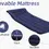 Thumbnail: Portable Camping Sleeping Cot Adult, Heavy Duty Folding Cot Max Load 600LBS