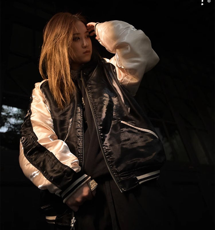 Thumbnail: Men Boys Reversible double-sided High Street Streetwear Vintage Jacket