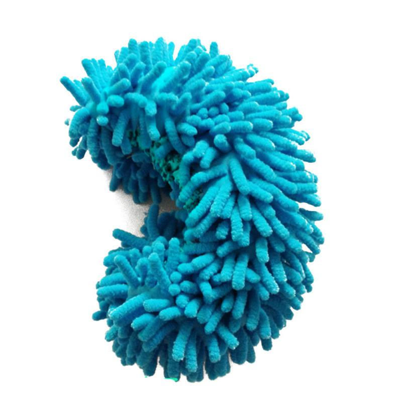 Thumbnail: Dust Mop Slippers Foot Socks Mop Caps Multi-Function Floor Cleaning 
