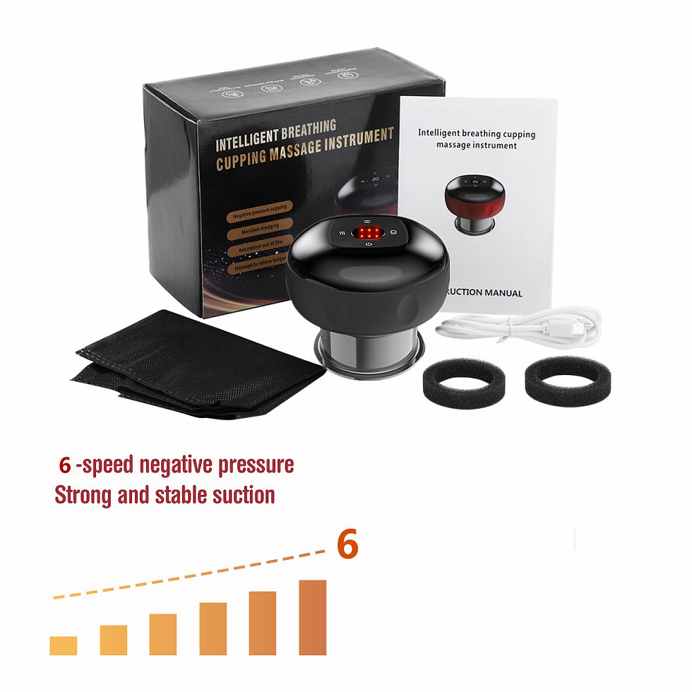 Thumbnail: Cupping Vacuum Jars Heating Suction Cup Cellulite Medical Chinese Relax Guasha