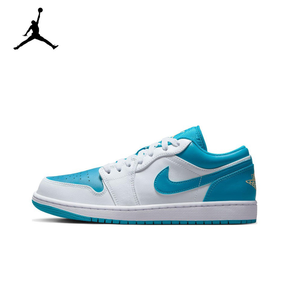 ภาพขนาดย่อ: Original Air Jordan 1 Low "Celtics""Green Toe"Green Men's Retro Basketball Shoes