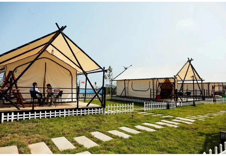 Thumbnail: Camp Steel Pipe Bracket Camping Tent Outdoor Leisure Vacation Starry Sky Ten