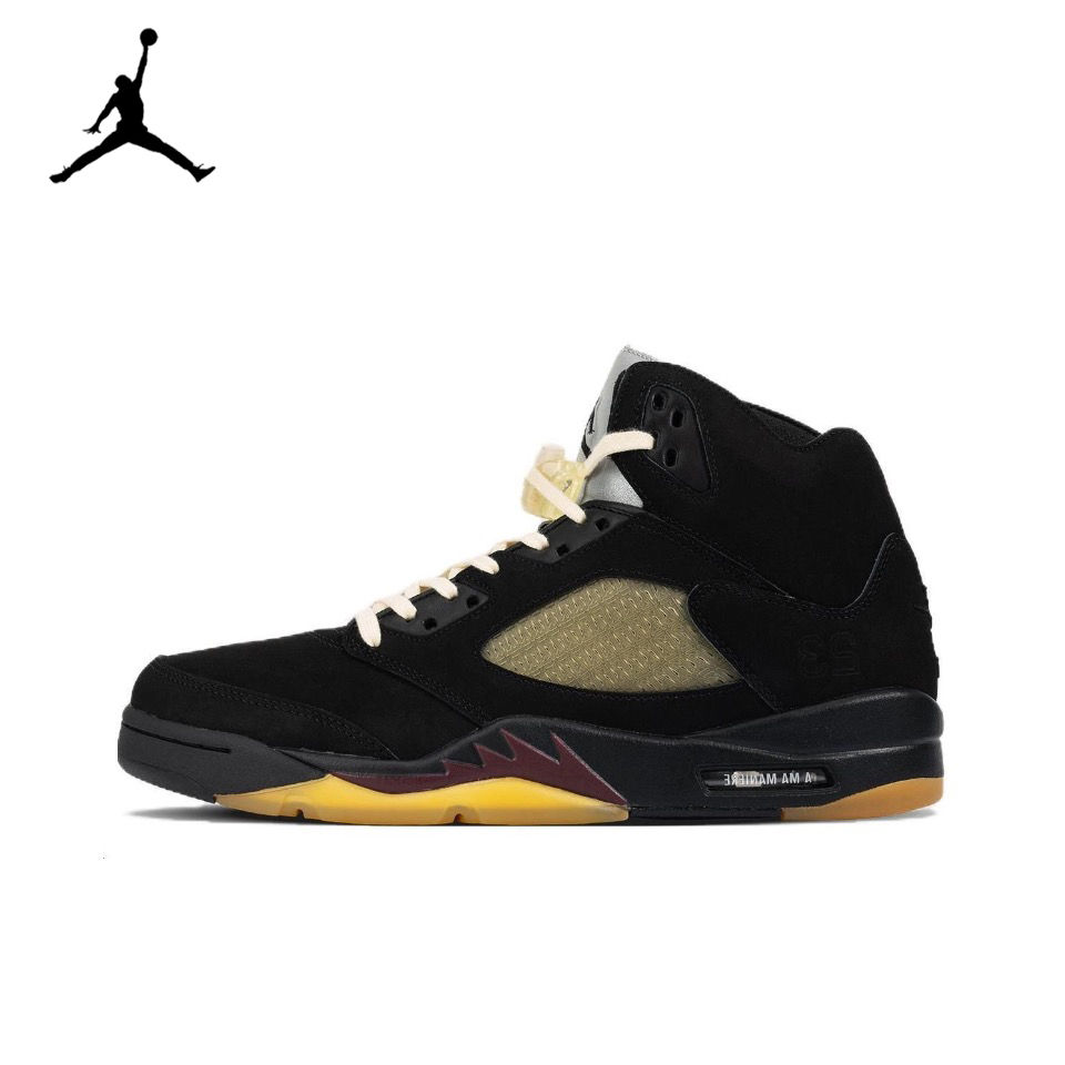 ภาพขนาดย่อ: Original Air Jordan 5 'Bulls' Classic Basketball Shoes Casual Sneakers