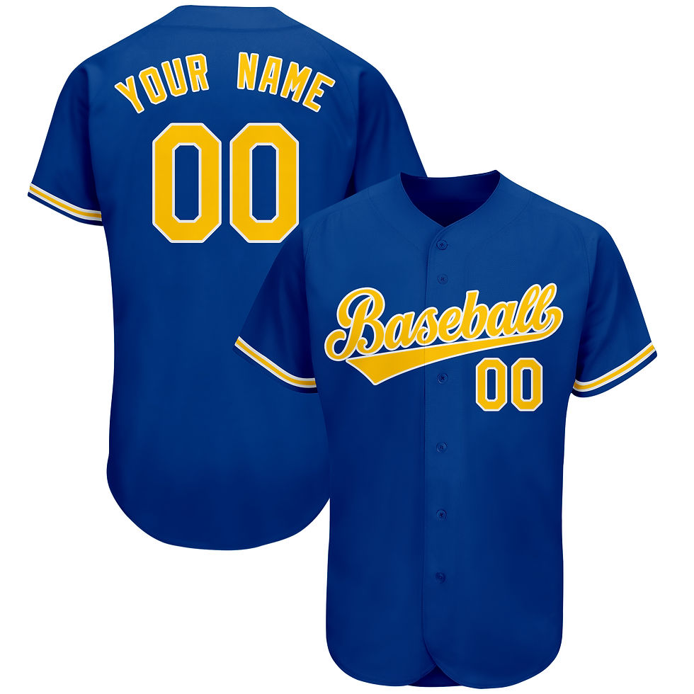 Thumbnail: Custom Embroidered Baseball Shirt Baseball Jersey Stitched Sewing Softball