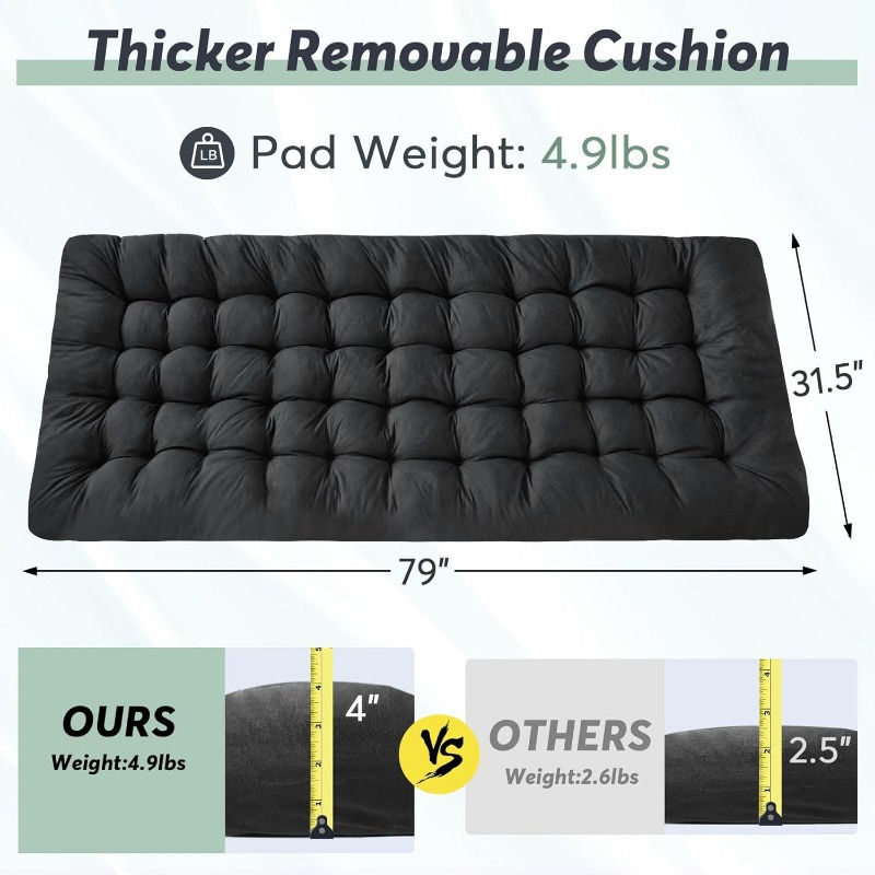 Thumbnail: XXL Folding Camping Cot for Adults Camp Cot, Oversized Sleeping Cot Mattress