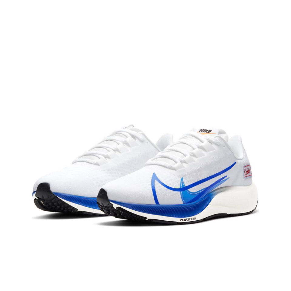Miniatura: Original Nike Pegasus 37 Blue color Marathon Professional Breathable Shoes